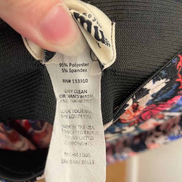 Show Me Your Mumu Bam Bam Bells Floral Print Pants Flare Bellbottom S - Picture 6 of 7